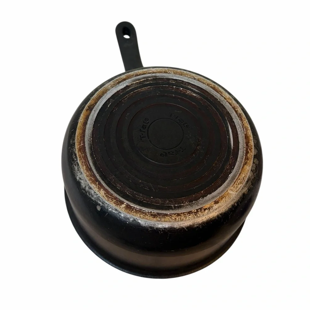 T-fal Black Nonstick Saucepan | Small Sauce Pot with Handle | Cookware